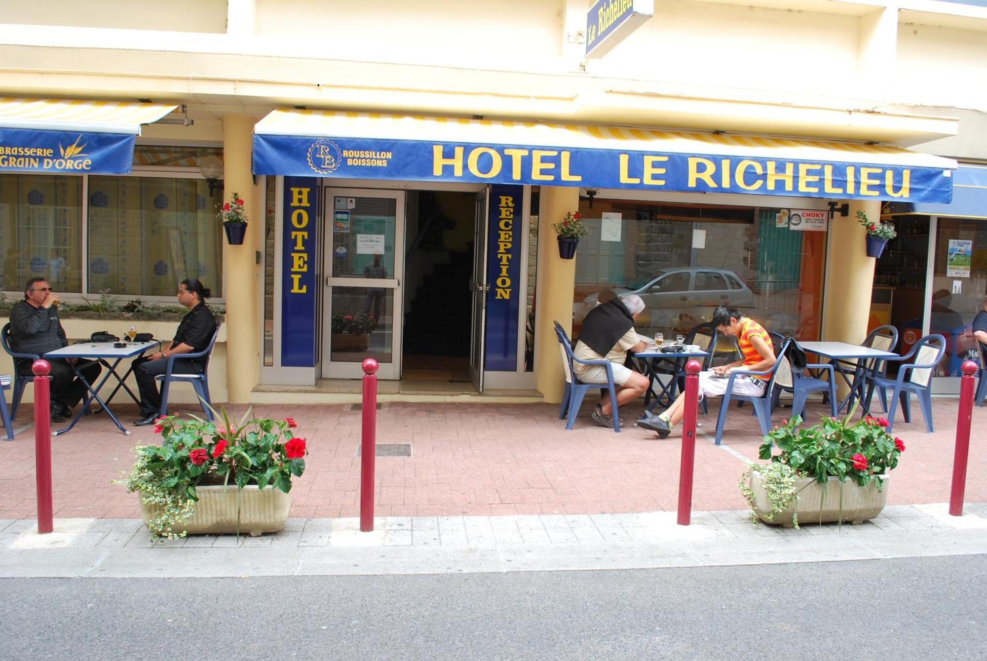 Hotel Le Richelieu Le Boulou Exterior foto